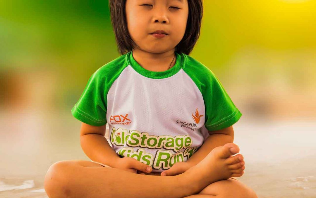 La meditación en niños para familias felices
