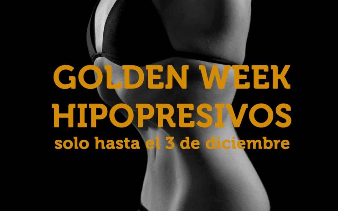 Descuento en Hipopresivos: Golden Week el 3/12